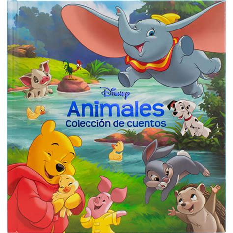 Libro Infantil Tesoro De Cuentos Disney Animales Papelería Lumen