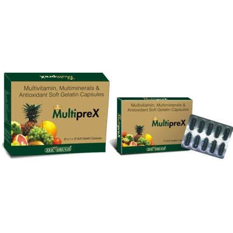 Multivitamin Capsules Grade Medicine Prescription Required For