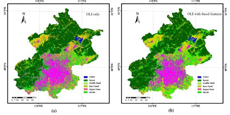 Comparison Of Land Cover Classification Maps By Using Only Landsat