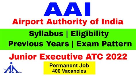 Aai Junior Executive Atc Previous Years Paper Aai Atc