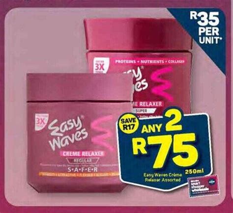 Easy Waves Crème Relaxer Assorted Offer At Pick N Pay