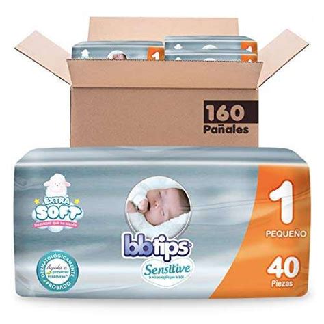 Amazon Pañales BBtips Sensitive 160 talla 1 OFERTA Planifica y ahorra