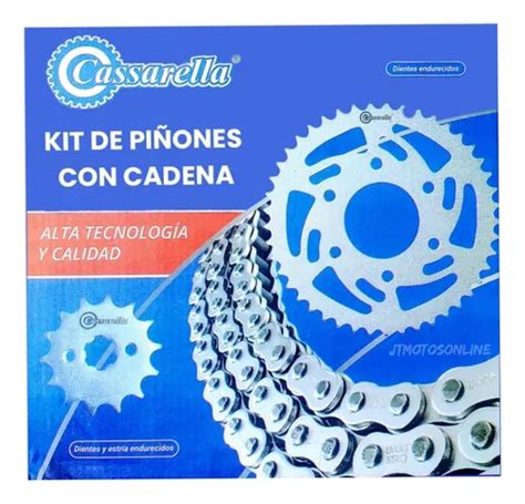 Kit De Arrastre Yamaha Fz Cassarella Reforzado Env O Gratis