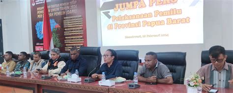 Kpu Gelar Pleno Maret Tingkat Kabupaten Manokwari Maret Provinsi