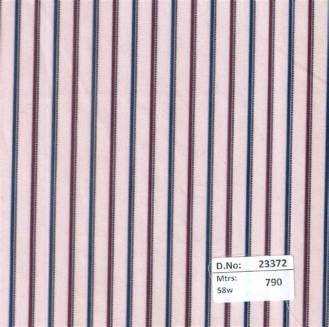 Cotton Stripes Fabrics Inch Mtrs Check Stripes