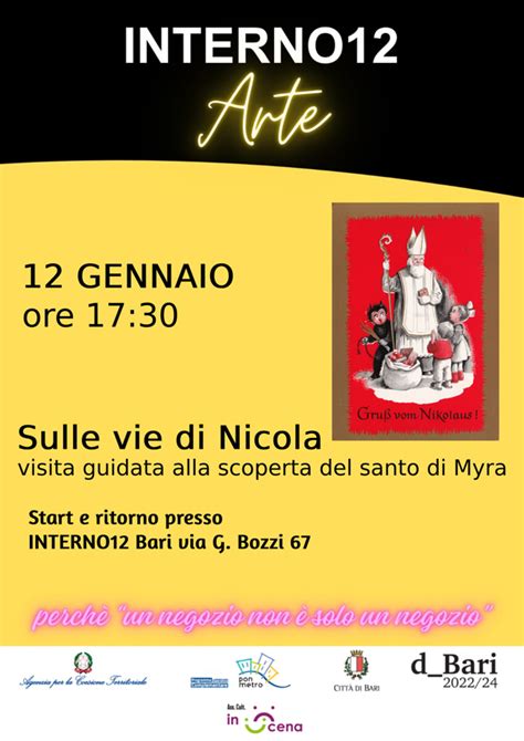 Sulle Vie Di Nicola Visita Guidata Alla Scoperta Del Santo Di Myra