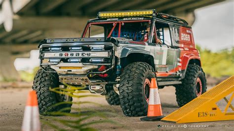 Rc Crawler Traxxas Trx Ford Bronco Body Baja Off Road Driving