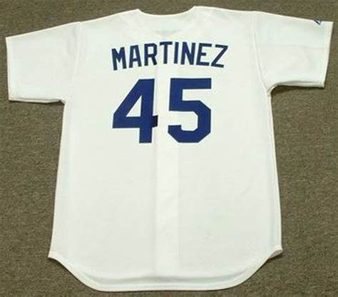 PEDRO MARTINEZ Los Angeles Dodgers 1993 Majestic Cooperstown Home