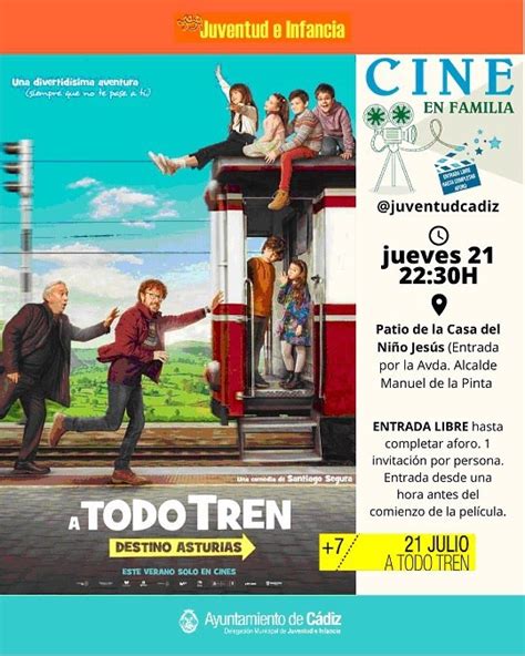 Nueva Entrega Del Programa Cine En Familia Con A Todo Tren Destino