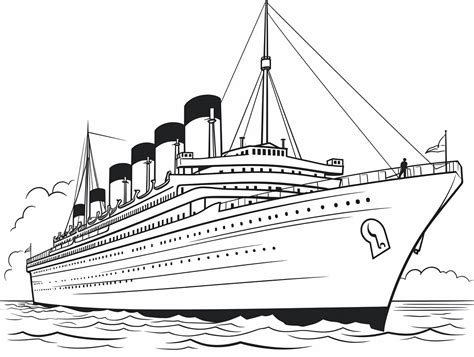 Titanic Coloring Page For Adults Free Printable