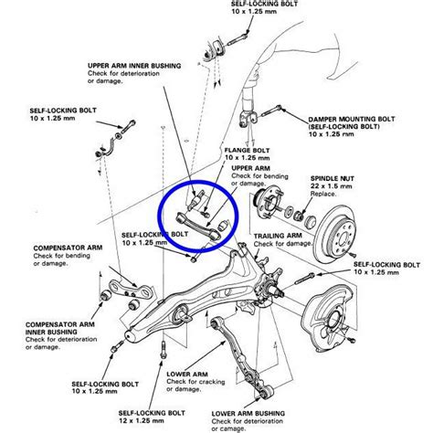 Diagrama De Suspension De Honda Civic Lx Honda Civ