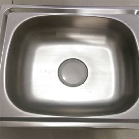 Jual BAK CUCI PIRING STAINLESS STEEL 1 LUBANG AFUR KITCHEN SINK