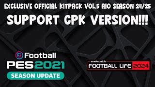 New Kitpack Copa America Aio Season Pes Football Life