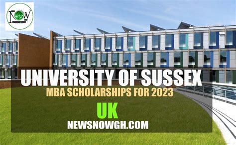 Mba Scholarships At University Of Sussex For 2023 Uk