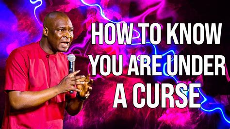 How To Know You Are Under A Curse Apostle Joshua Selman Youtube