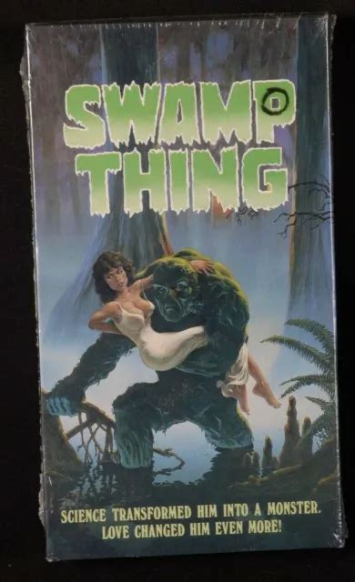 SWAMP THING VHS Embassy Adrienne Barbeau Ray Wise Louis Jourdan Sealed ...