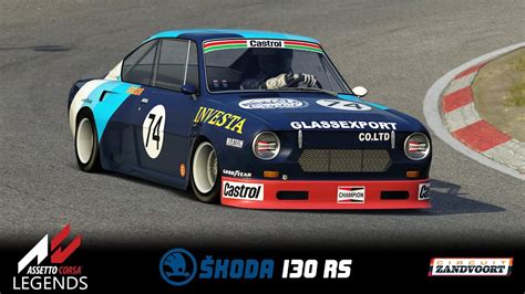 Assetto Corsa Legends Koda Rs At Zandvoort Youtube