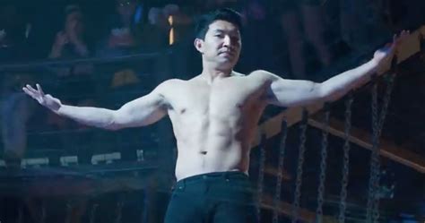 Shang Chi Tv Trailer Strips Off Simu Liu S Shirt Before Giving Him