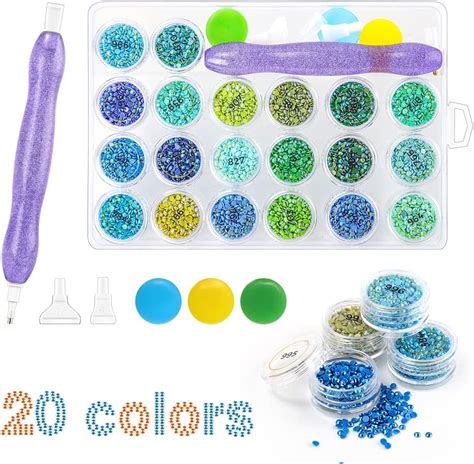 Amazon Welyea Diamond Painting Beads Color Pcs Diamond