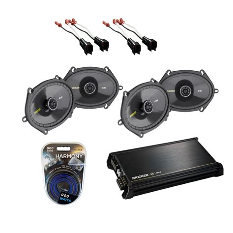 Mazda 3 2004 2009 Kicker Factory 5x7 6x8 Coaxial Speaker Replacement 2