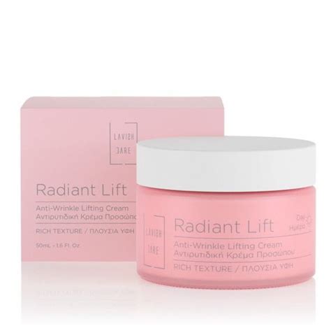 LAVISH RADIANT LIFT ANTI WRINKLE LIFTING CREAM RICH TEXTURE