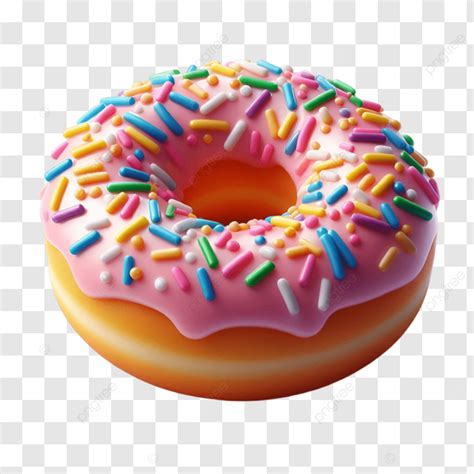 Delicious Glazed Doughnut With Sprinkles Glazed Doughnut Sprinkles