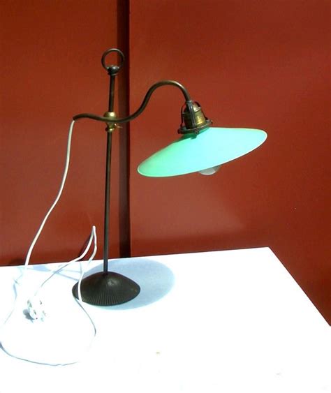 Art Deco Lampada Art D Co Ottone Vetro Catawiki