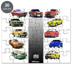 Ford Mustang Puzzles - CafePress