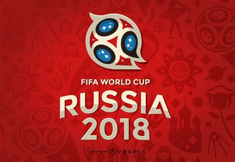 Descarga Vector De Rusia 2018 Emblema