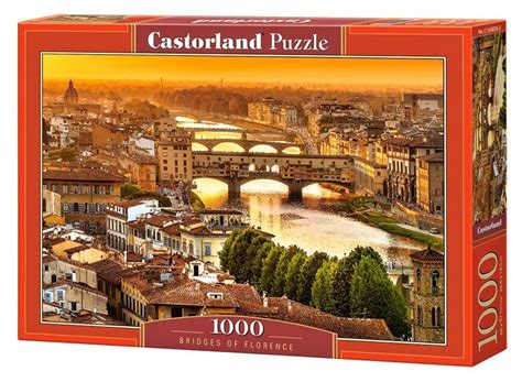 Puzzle Castorland 1000 dílků Mosty ve Florencii 104826