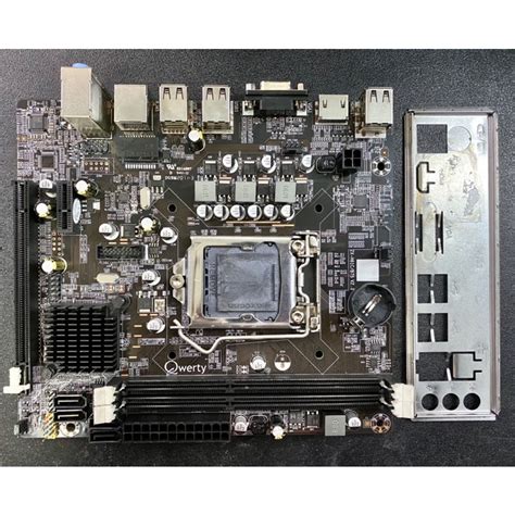 Jual Motherboard Intel Qwerty Zx H C B Lga Ddr Hdmi Second