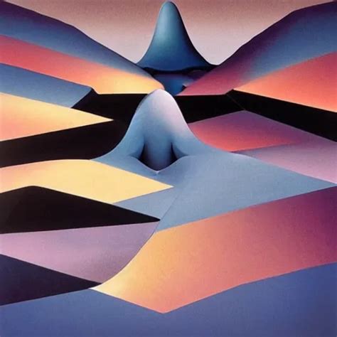 Abstract Elemental Inscape By Storm Thorgerson Stable Diffusion