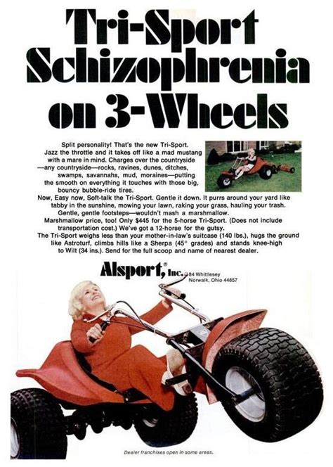 1972 Tri Sport 3 Wheeler