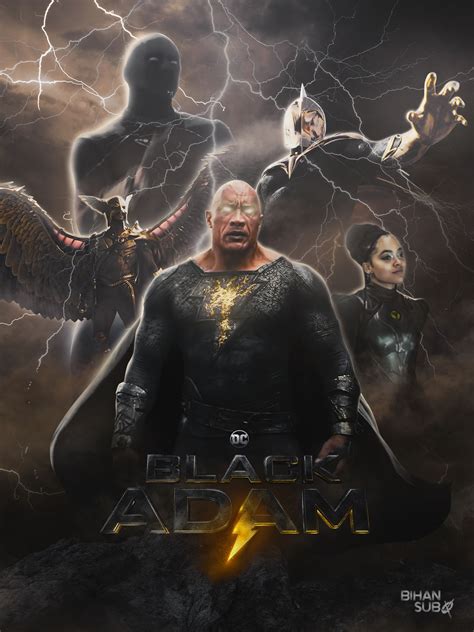 Black Adam Poster by bihansub0 on DeviantArt