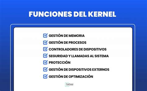 Qué Es El Kernel Cuál Es Su Trabajo Y Cómo Funciona