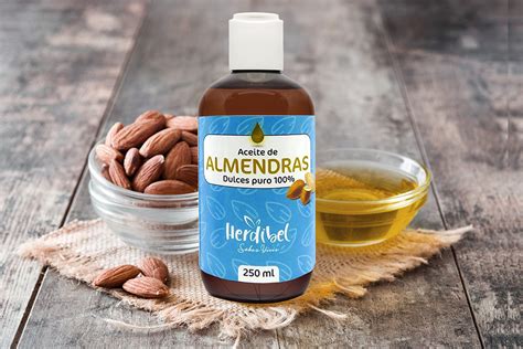 Aceite de Almendras dulces Puro 250ml Herdibel Racó Natural