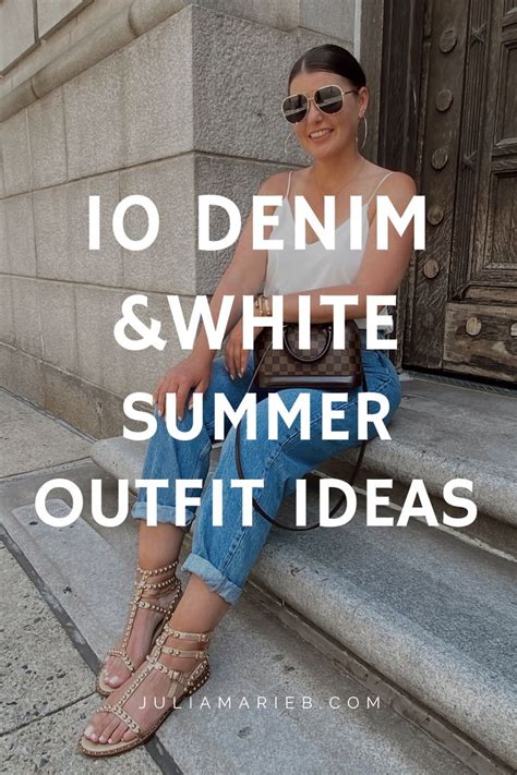 Denim White Summer Outfit Ideas En Ropa Casual Para Mujer