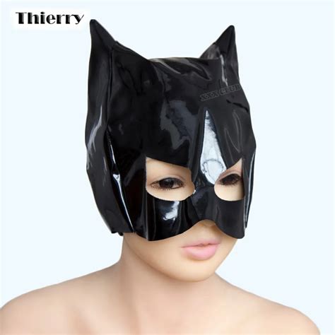 Aliexpress Buy Thierry Cat Woman Mask Hood Fetish Adult Sex Games Fetish Sex Toys For