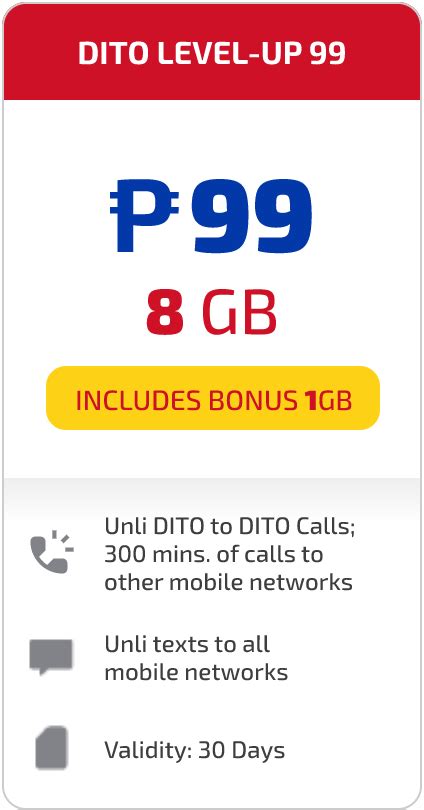 Level Up Promos Dito Telecommunity