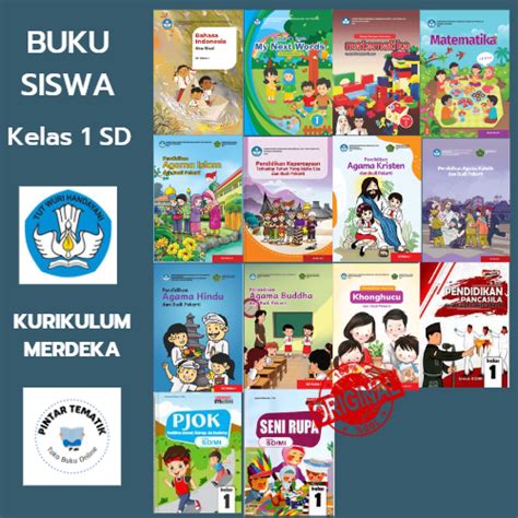 Jual Buku Kelas 1 Sd Kurikulum Merdeka Shopee Indonesia