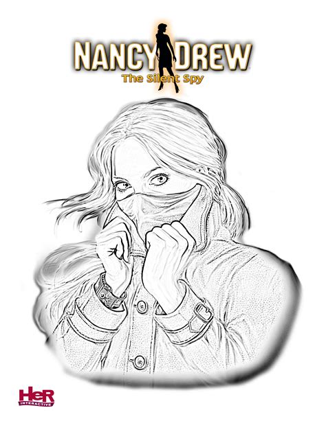 Nancy Drew Printable Coloring Pages