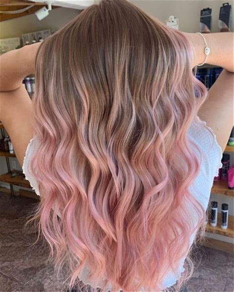 50 Pretty And Stunning Rose Gold Hair Color And Hairstyles For Your