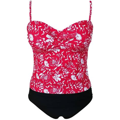 Traje De Baño Ocean Pacific Talla Eg Estampado Flores Con Tirantes Multicolor Walmart