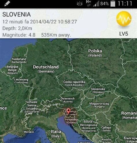 Violenta Scossa Di Terremoto In Slovenia Sisma Avvertito Anche In