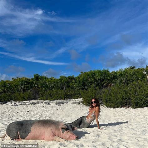 Bikini Clad Irina Shayk Sparks Rumours She Has Reconciled With Ex Bradley Cooper With Cosy Snaps