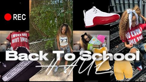 Senior Diaries 001 Bts Haul 🎀 Plt Shein Fashion Nova Etc Youtube