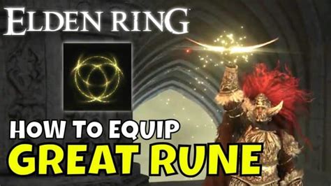 Como Equipar O Great Rune Elden Ring TecnoBits