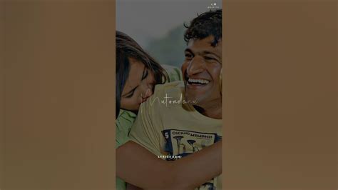 Love Song Kannada Lyrics Status And Ringtone Black Screen Kannada Old