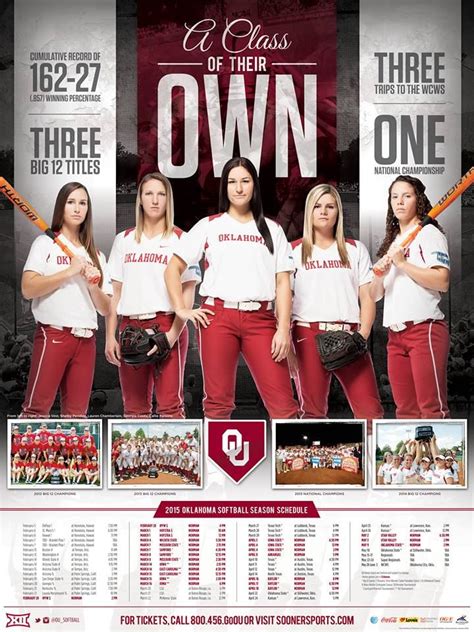 Softball Media Guide Oklahoma Softball Ou Softball Sooners