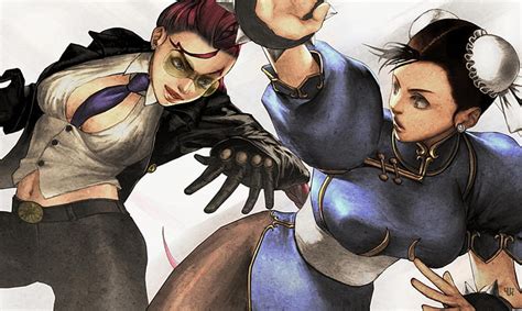 Street Fighter Girls C Viper Cammy White Chun Li Crimson Viper Don Ibuki Hd Wallpaper